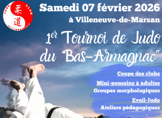 Image de l'actu 'Rendez-vous le samedi 07 février 2026 pour le 1er Tournoi du Bas Armagnac'