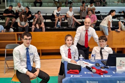 Anselme 1er à la CJO régionale minime