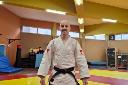 Domi en préparation pour le Championnat de France Militaire à Rochefort