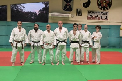 Entrainement de masse Judo Club Aturin