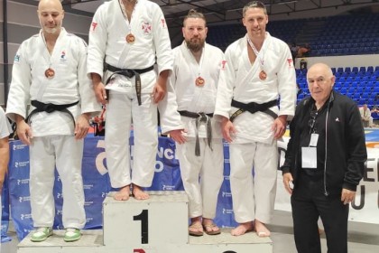 Benoit 3e au tournoi vétérans Master d'Artagnan à Auch