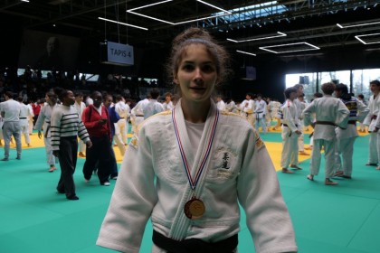 Romane sélectionnée au Championnat de France 1ère div Cadets