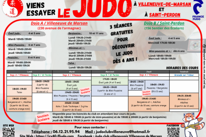 Reprise des cours et nouveau cours de taïso