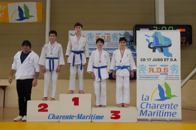 Image de l'actu 'Anselme 3e du Tournoi Régional Minimes de Charente-Maritime'
