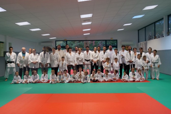 Image de l'actu 'Cours parents/enfants au dojo de Villeneuve de Marsan 15/10/2024'