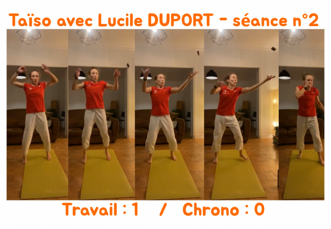 Image de l'actu '#CLJJ : Taïso à la maison par Lucile Duport - session 2'