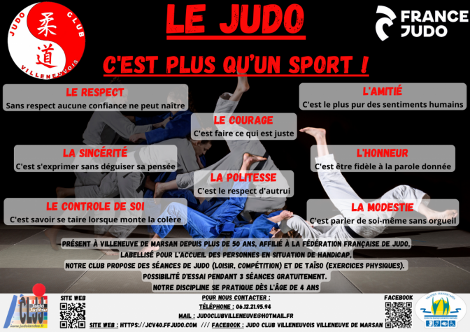 Image de l'actu 'Jeudi 31 août 2023 rentrée au Judo pour la saison 2023-2024'