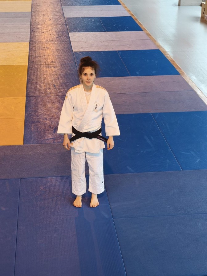 Image de l'actu 'Romane au stage élite Cadets Nouvelle Aquitaine à Coulounieix-Chamiers'