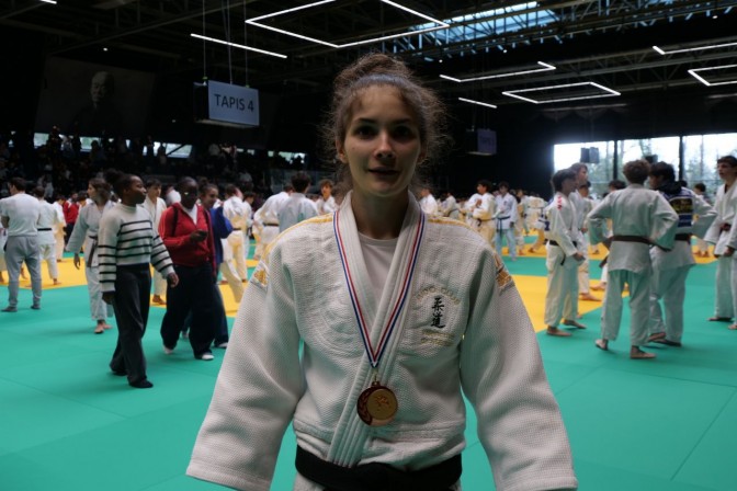 Image de l'actu 'Romane sélectionnée au Championnat de France 1ère div Cadets'