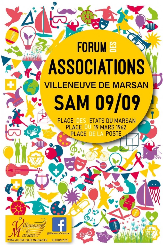 Image de l'actu 'Forum des associations le samedi 09 septembre 2023'