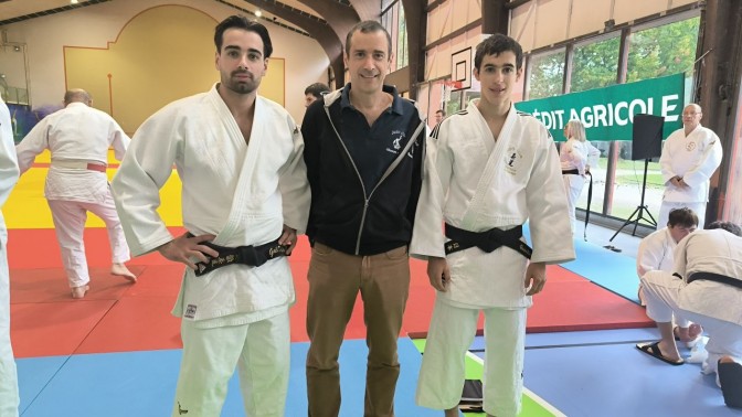 Image de l'actu 'Stage Régional de Rentrée à Soustons : Quentin, Gaël et Jp'