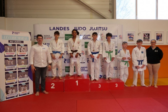 Image de l'actu 'Championnat Secteur Minimes Dax et CJO Cadets 18/01/2025'