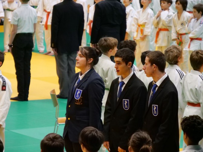 Image de l'actu 'Quentin en arbitre aux 1/2 finales du championnat benjamin.e.s de Gironde'