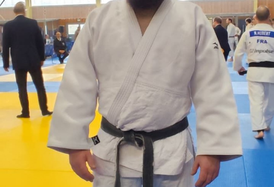 Benoît au Tournoi International Vétérans Bourgogne Franche Comté Label Excellence