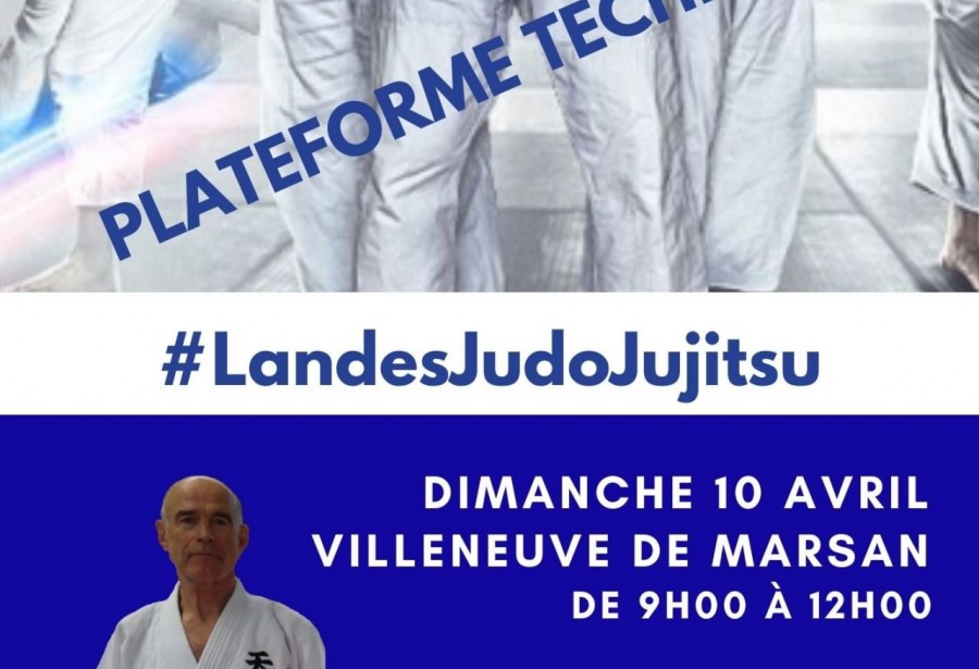 Plateforme technique à Villeneuve de Marsan 10 Avril 2022