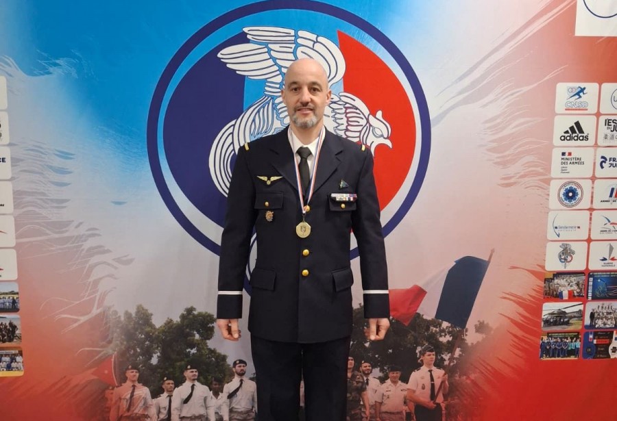 Dominique 4ème au championnat de France militaire 2026