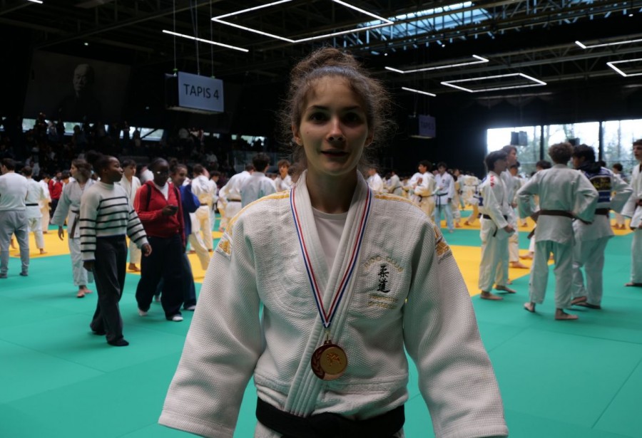 Romane sélectionnée au Championnat de France 1ère div Cadets