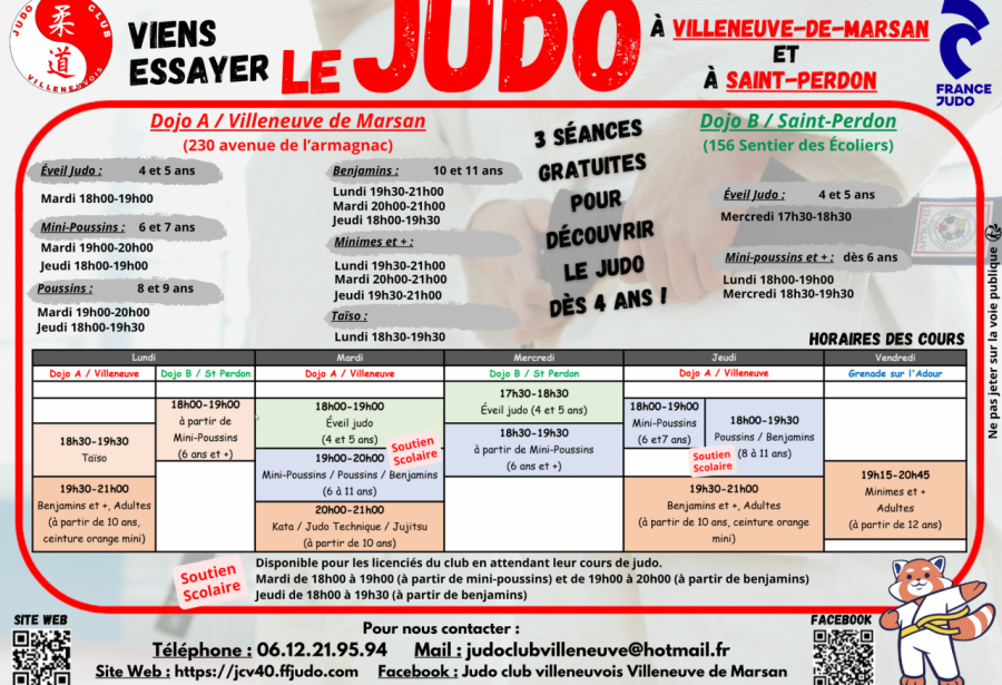 Reprise des cours et nouveau cours de taïso