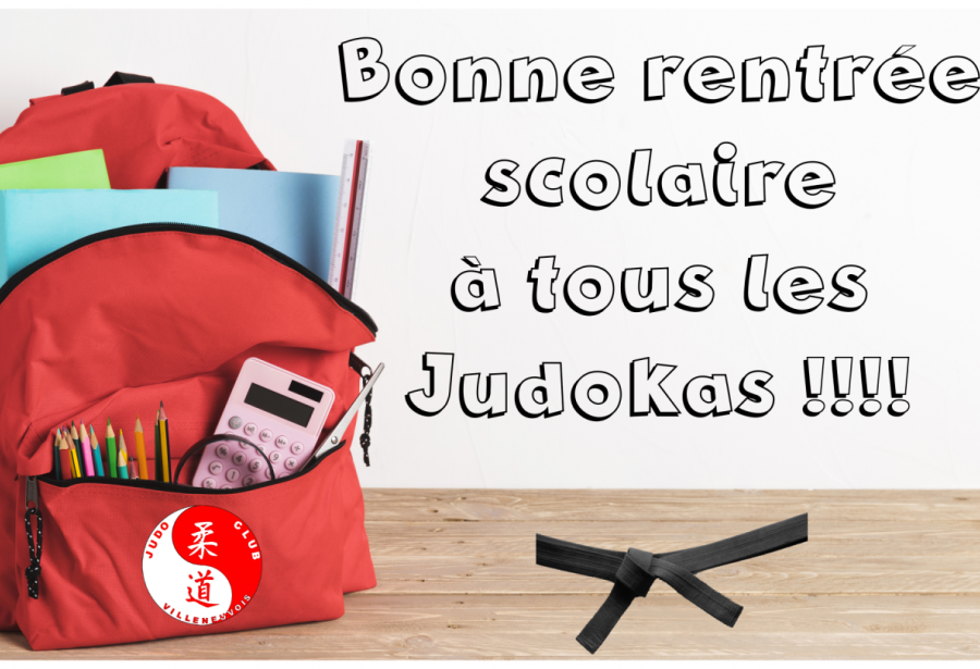 Bonne rentrée scolaire à tous !!