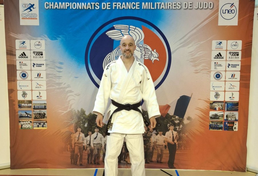 Dominique 3e aux Championnats de France militaires à Brest