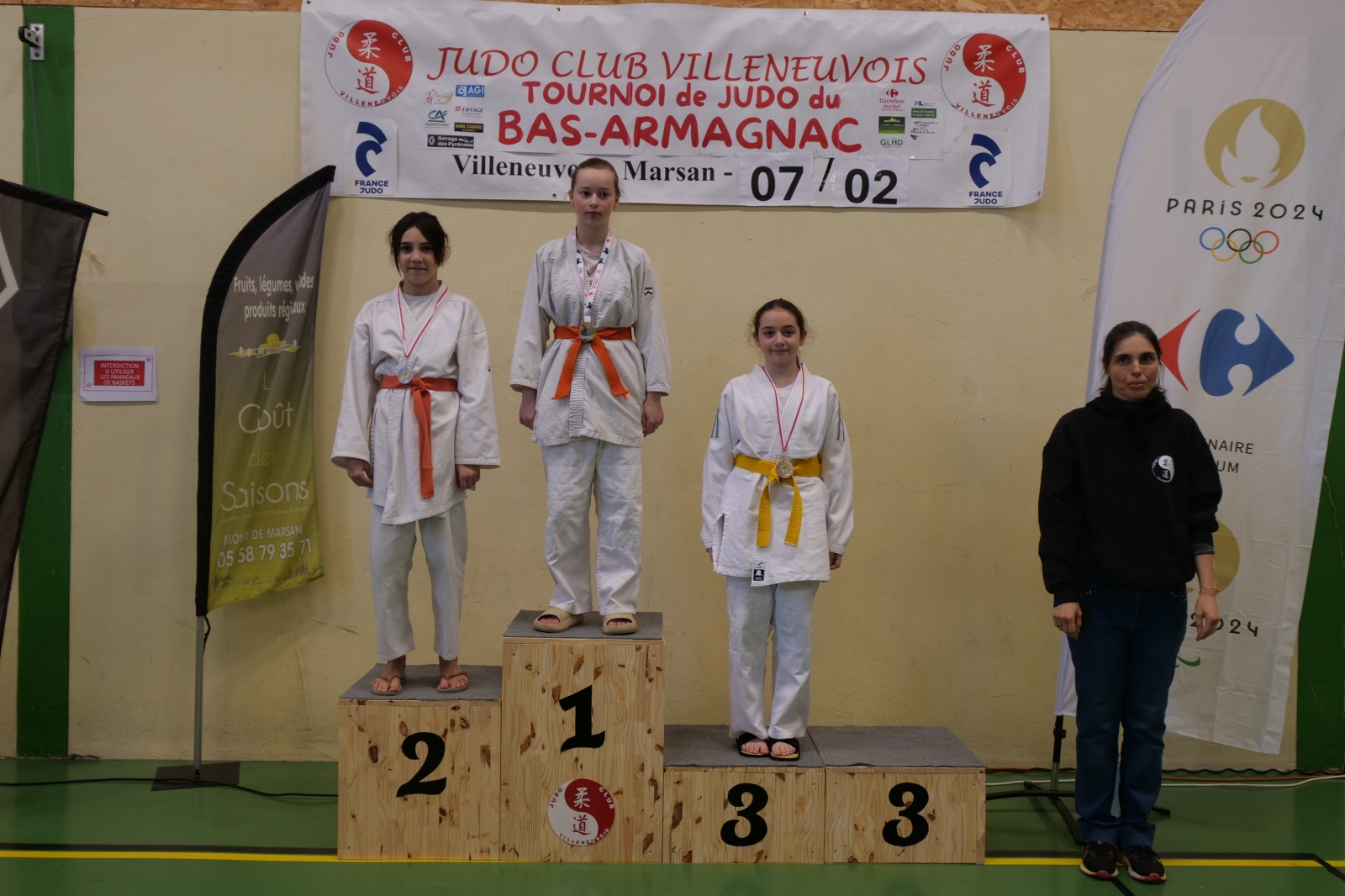 1er tournoi du Bas Armagnac 07/02/26 : les podiums
