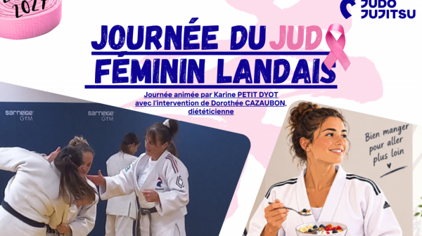 Journée du judo féminin landais : samedi 17 octobre 2026